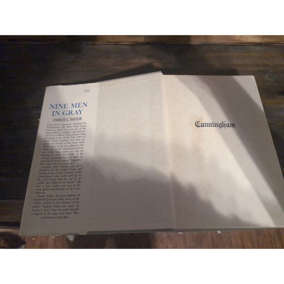 Nine Men in Gray by Chalres L. Dufour, 1963 Hardcover, Civil War Literature‎ - Picture 4 of 6